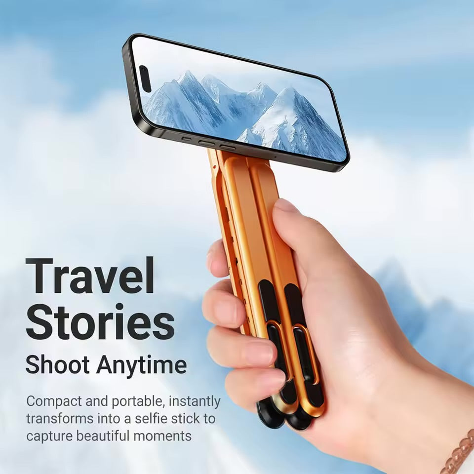 Magnetic Phone Tripod Stand