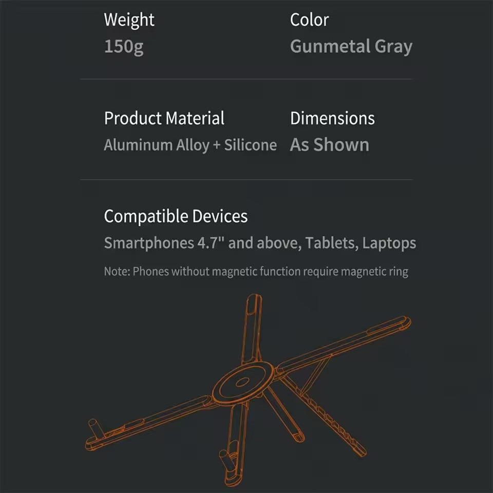 Magnetic Phone Tripod Stand