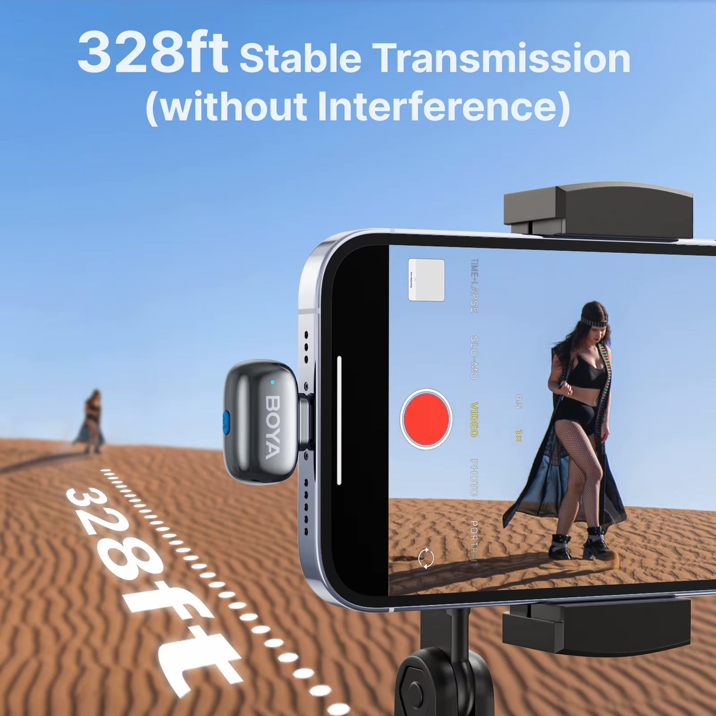 BOYA Mini 2 Wireless Lavalier Microphone