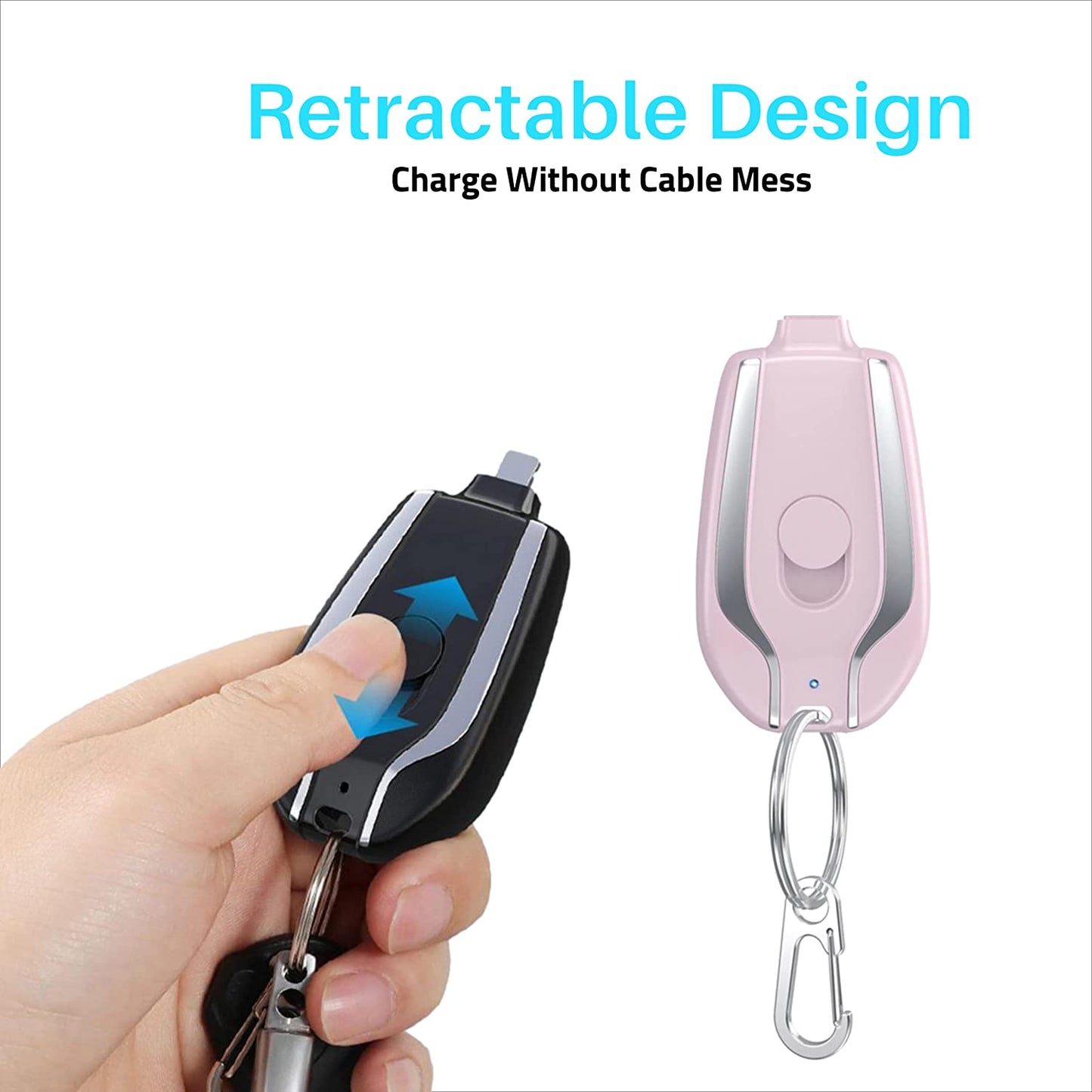 USB C Keychain Power Bank